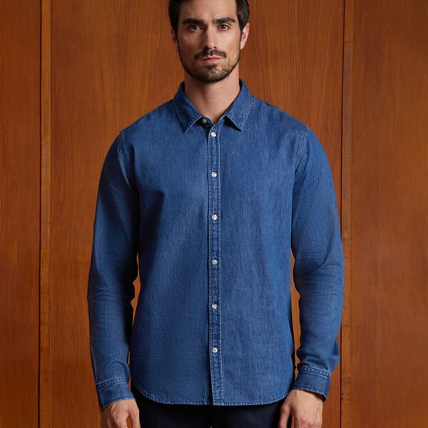 NEOBLU Bennett Denim Shirt Thumbnail