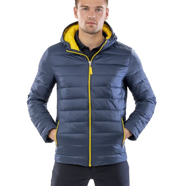 Urban snow bird hooded jacket Thumbnail
